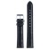 Solomon watch strap, 18 mm, eco-leather, L-19 cm, black