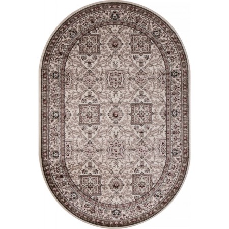 Oval carpet Merinos colizey, size 200x400 cm, color Cream