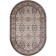 Oval carpet Merinos colizey, size 200x400 cm, color Cream