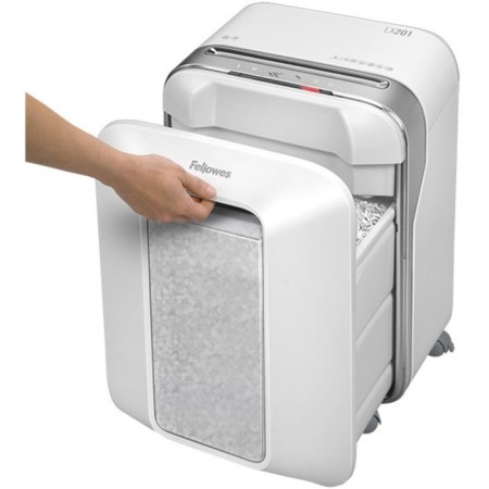Schroeder Fellowes PowerShred LX201, fragments 2x12mm, 12 sheets, paper clips, brackets, pl.-4