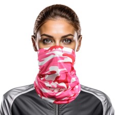 Windproof mask, universal size, pink khaki