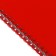 Notepad A5, 60 sheets on the crest, plastic cover, red