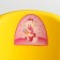 Pot children's anti -slip "comfort" with a lid, a removable bowl, yellow color