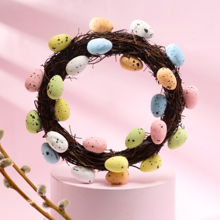 Easter wreath "eggs" 21x20x3 cm