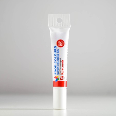 Drill Gel Gel Food Colours, Red, 20 g
