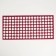 The Kuznetsova applicator, 144 thorns, spanbond, 26 x 56 cm, red.