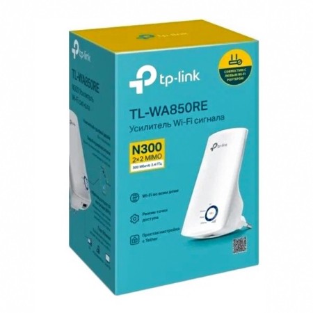 Wi-Fi amplifier TP-Link TL-WA850RE 2.4 GHz; 300 Mbps/s.; 20 dbm-4