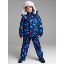 Winter set for the boy PlayTode: jacket and semi -combineson, height 98 cm