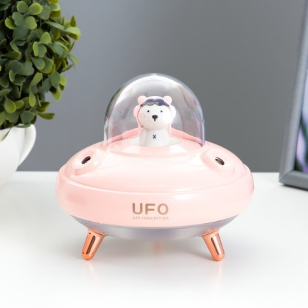 Night Moisturizer "Dog pilot" Led usb 14.5x14.5x14 cm Risalux-1