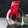 Glass cover for pans and pots "Dolyana", D = 24 cm, stainless rim, plastic handle