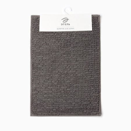 Bathroom mat Ethel Books Dark gray color, 38x58 cm-4