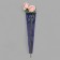 Packet stoop for flowers, "I love you", 12.5+4x45 cm, blue