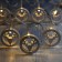 Garland “thread” 2 m with nozzles “deer”, ip20, transparent thread, 10 LED, warm white glow, AAH2
