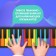 Musical flexible piano "Magic Music", 49 keyboards, works from the battery