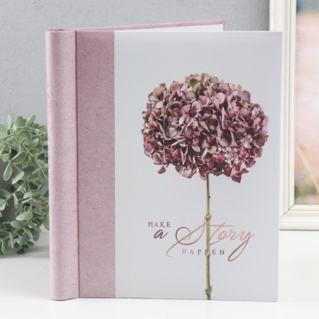 Photo album "Flower" 10 "magnetic" sheets 23x28cm, per-t intra-spiral
