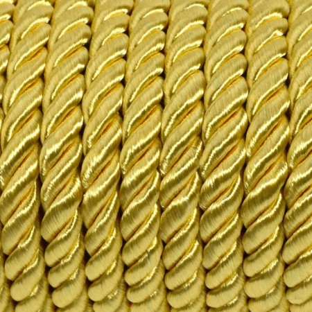 Cord twisted, d = 5 mm, 10 ± 1 m, gold color-1