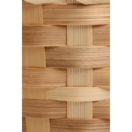 Set of wicker baskets, 16x10/32, 18x10/34, 21x10/36cm, bamboo-10