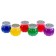 Lizun "Jars", hard, with fruits, Mix color