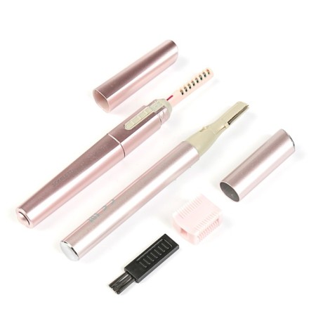 Trimmer and Styler for SCARLETT SC-TR307T01 eyelashes, eyebrow nozzles, brush, pink