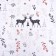 New Year. Paper packing glossy bilateral "deer", 70 x 100 cm