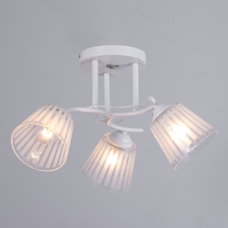 Vanessa chandelier 3x60W E27 white 45x45x27cm-1
