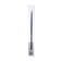 Watercolor brush, brown synthetics, round, ropeloff Aqua Blue Round No. 3, short blue handle, Soft-Touch clip coating