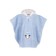Children's towel-POPENCHO "RICO", size 64x50 cm, blue color