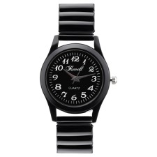 Women's watches, d-2.8 cm, metal strap, black