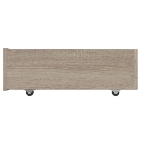 Box rolling under the Orion bed, 60 × 60 cm, the color of the sonoma oak-1