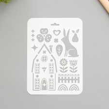 Plastic stencil 