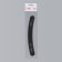 File - emery, abrasiveness 80/100, 18 cm, black color