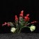 A set of artificial plants for the aquarium (2 pcs), 20 cm