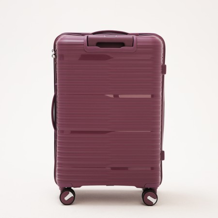 Middle suitcase 24 ", lightning department, code castle, 4 wheels, purple color-5
