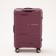 Middle suitcase 24 ", lightning department, code castle, 4 wheels, purple color
