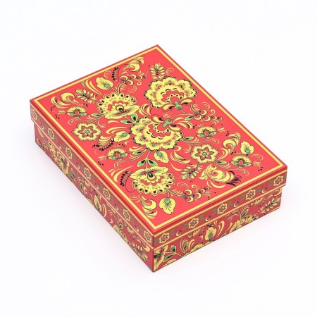 Cardboard box without window "painting", 21 x 15 x 7 cm set 5 pcs-2