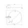 Ceiling light MayToni Mod315CL-L25CH3K, 1XLED, 25W, 67.6x12 cm, 1400lm, color chromium