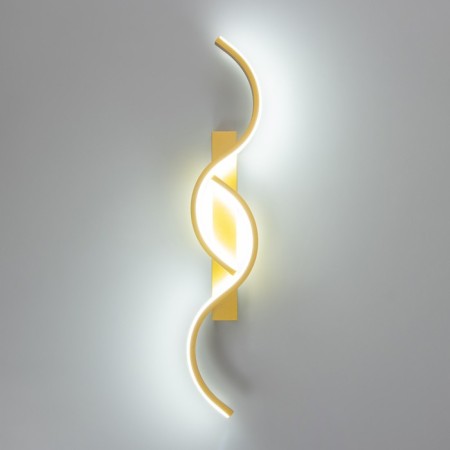 Bra "Seisha" LED 13W 6000k gold 60x8 cm-1