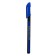 Ballpoint handle Berlingo "Tiangle Twin", 0.7 mm, needle rod, blue 309748