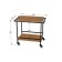 Journal table "Frankie", 600 × 350 × 555 mm, American oak color
