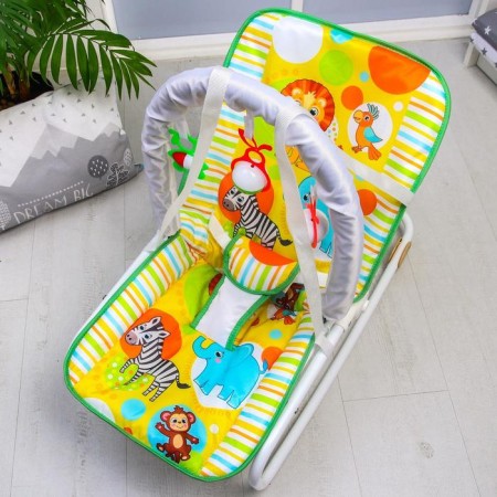 Shakelong - a rocking chair for newborns "Africa", game arc, toys mix-9