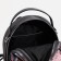 Women's backpack-mini on lightning, external pocket, Medvedkovo, gray/pink color