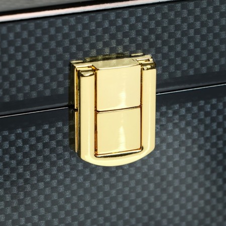 Casket Wood for clock 12 "Carbon" departments 8x31x20 cm-4