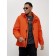 Sports male jacket, size 52, orange color