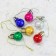 Set of balls plastic d-1,7 cm, 24 pcs "gloss" mix