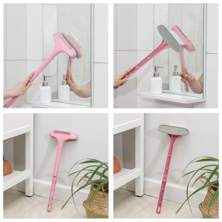 Okloma with a plastic handle and burning, 20.3 × 54 cm, color mix-12