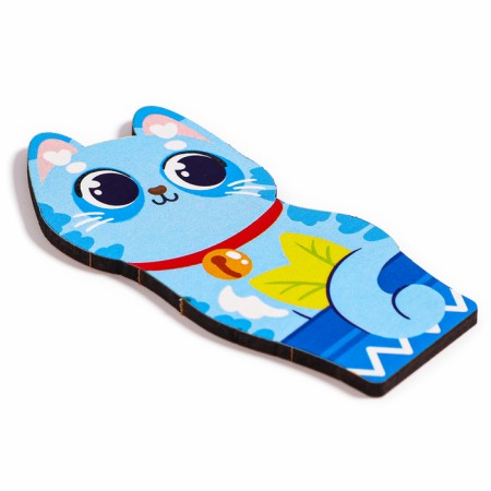 Wooden puzzle for children "cats"-4