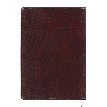 Dated diary 2024, A5, 176 sheets, Attomex.croco, Cover Artificial Leather, Lasse, Blok 70 g/m2, brown-14