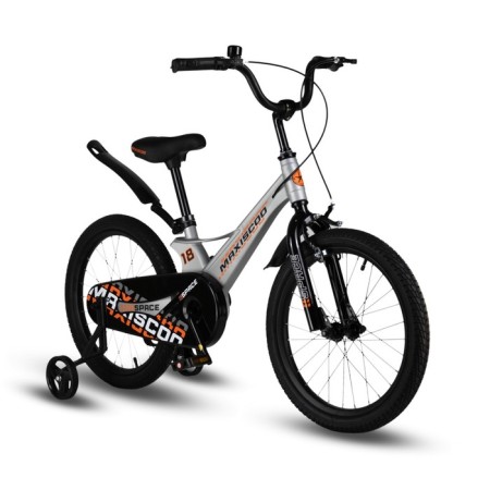 Bicycle 18 ’’ maxiscoo Space standard, color gray pearls-1