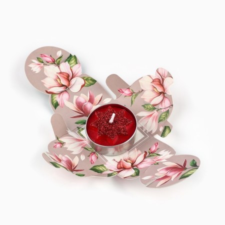 Tea candle "only for you", diam 4 cm-5