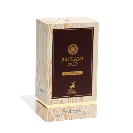 Women's perfumery water Brulat Oud (based on Amouage Gold), 100 ml-6